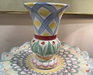 Mackenzie Childs Vase 
