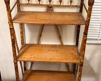 19th Century Bamboo Magazine Rack / Etagere Stand, so cute, so quaint 