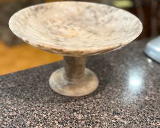 Alabaster compote..