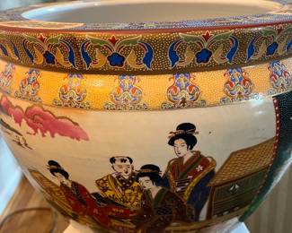 This Koi bowl is perfection! Gorgeous rich and vibrant colors and it is perfect!