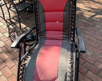 Gravity lounger, so comfortable for your deck or patio