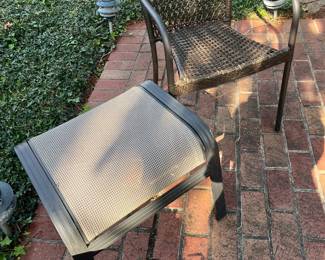 Bistro set...there are two chairs and this darling table...very nice!