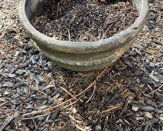 Concrete pots for sale!