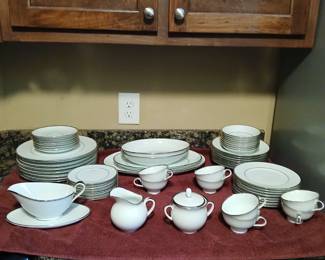Ebeling & Reuss German china set.
(60 piece)