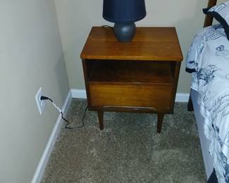 Mid century modern night stand