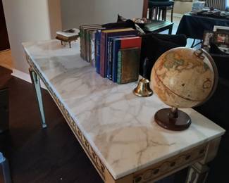 Italian marble table 