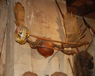 &#128220; For display purposes only.
All taxidermy items, hides, antlers, or bones shown are pending ODFW (Oregon Department of Fish & Wildlife) approval prior to sale or transfer.