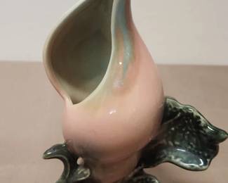Hull Pottery Ebb Tide Conch Shell Bud Vase