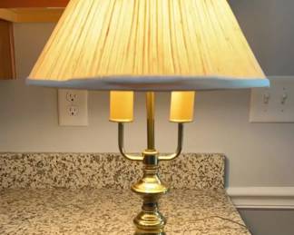 Vintage Brass 2arm Lamp