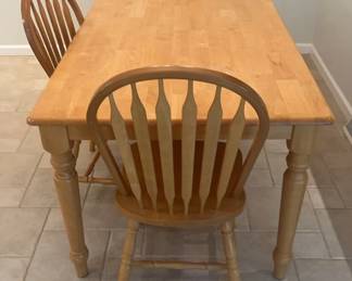 Light Wood Dining Room Table