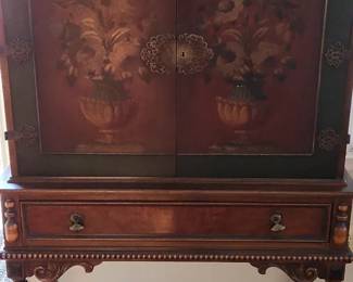 Antique Berkey Gay Colonial Revival China Cabinet