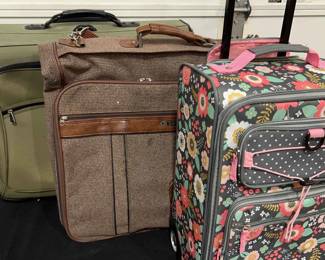 Three Soft Travel Cases