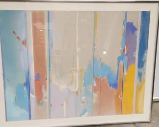 Abstract Watercolor by Sonia Chusit