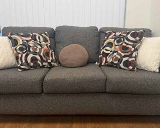 Grey Fabric Sofa
