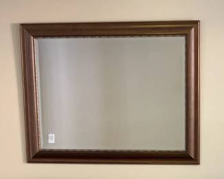 Large Wood Mirror from Bedroom
