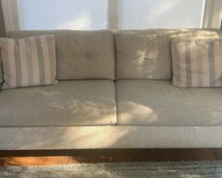 Beautiful Ethan Allen BlueGray Couch
