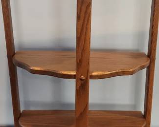 Small Wooden Side Shelves