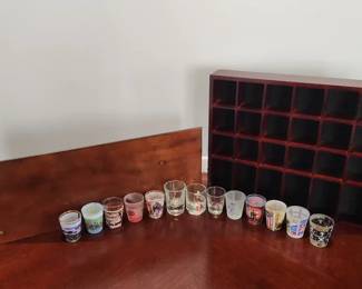 Wall Decor And Shot Glasses