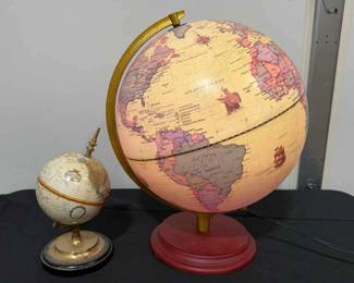 Large Small Globes