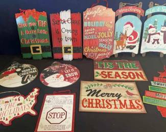 Christmas Signs