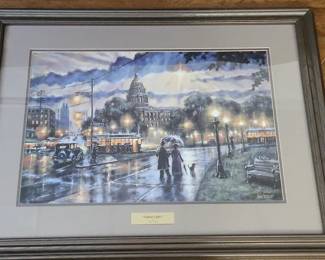 Capitol Lights By Gene Stocks Limited Print