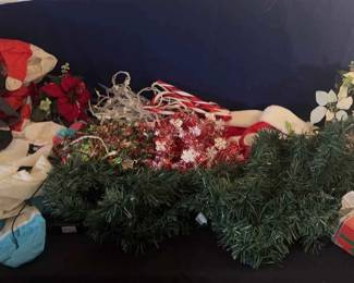 Huge Mystery Lot Of Christmas Items