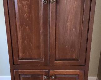Vintage Wooden Entertainment Center