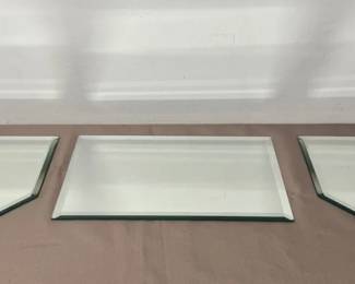 3 Glass Mirrors