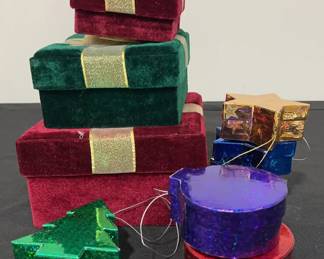 Holiday Gift Boxes for Under Or On The Tree