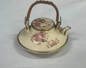 Miniature Japanese Satsuma Ware Teapot