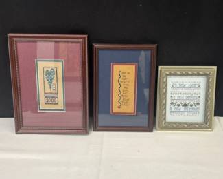 Needle Point Wall Decor