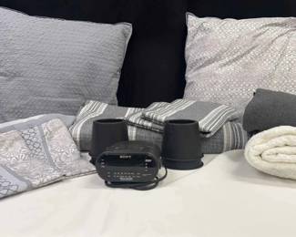 Bedroom Bedding Grey
