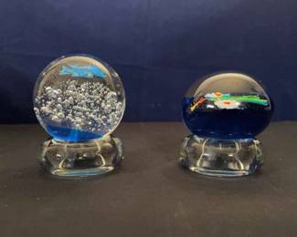 Beautiful Glass Paperweights
