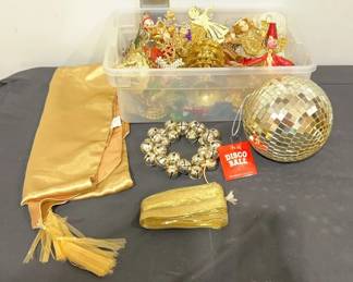 Golden Collection of Ornaments Decor