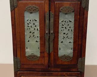 Chinese Rosewood Jewelry Box