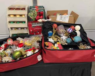 Mystery Lot of Tree Ornaments Various Materials  Designs