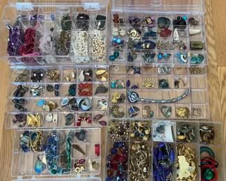 Six Mystery Boxes of Jewelry