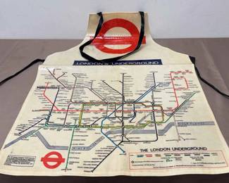 Vintage London Undergeound Wax Apron