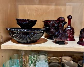 Avon Cape Cod Ruby Red Collection