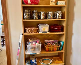 Lots of Sewing supplies and Buttons