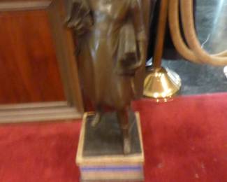 Bronze  "The Bookworm" by Victor Heinrich Seifert