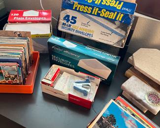 OFFICE SUPPLIES, POSTCARDS