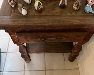 WOOD ACCENT TABLE, DUCK COLLECTION