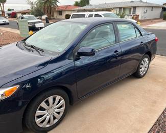 2013 toyota corolla. 92k miles. New battery, new engine and transmission mount. Navy blue. We will take bids until Sat Dec 6th at 10:30 am. Vin in in description of sale. We will not pre sell.        Best bid over $6,999