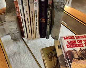LOUIS L'AMOUR PAPERBACKS, FUN BOOKENDS