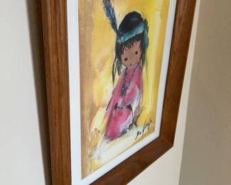 FRAMED DEGRAZIA PRINT