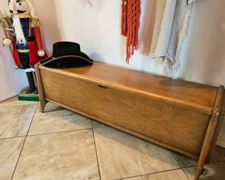 Mid-century modern chest in excellent condition. Not Cedar lined