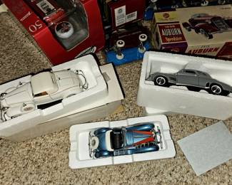 Vintage car models