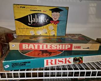 Vintage board games