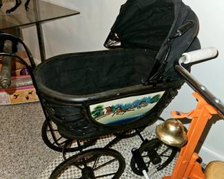 Doll carriage and tricycle
